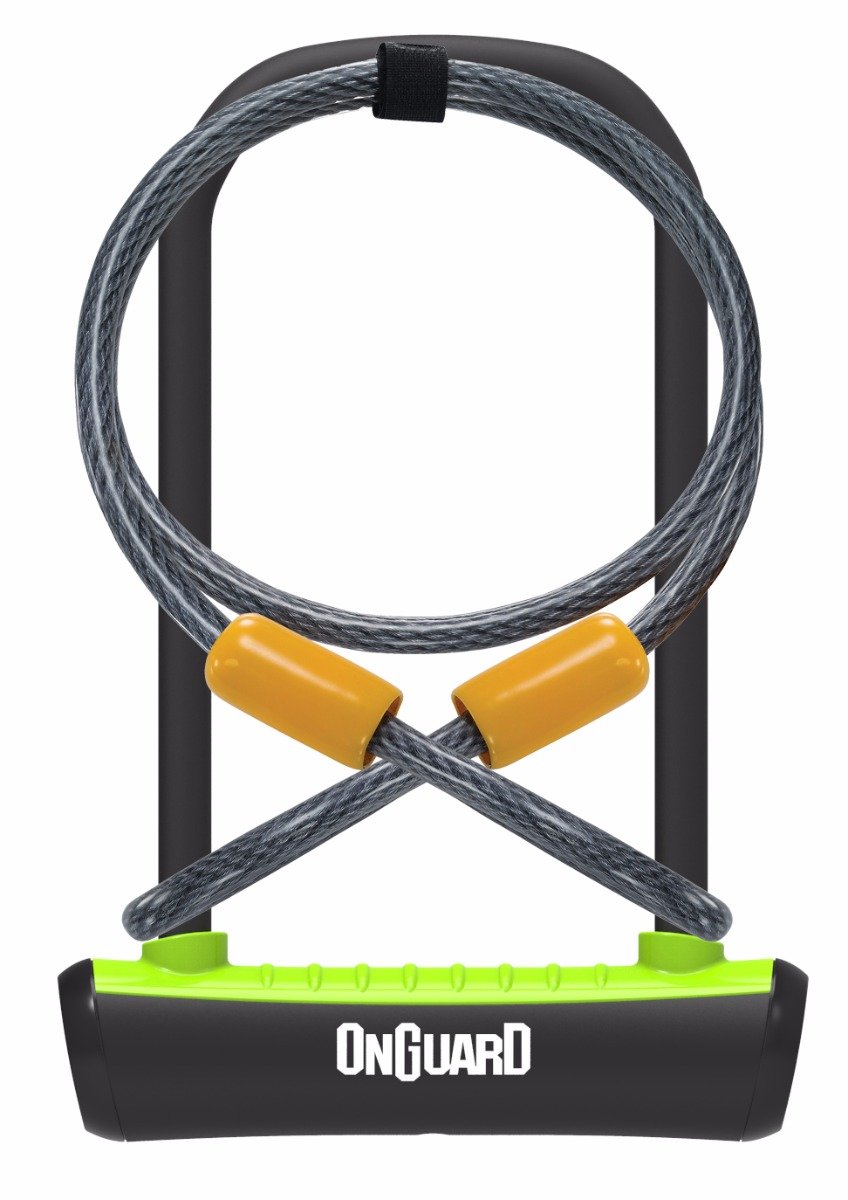 OnGuard Neon U-Lock/Cable Green