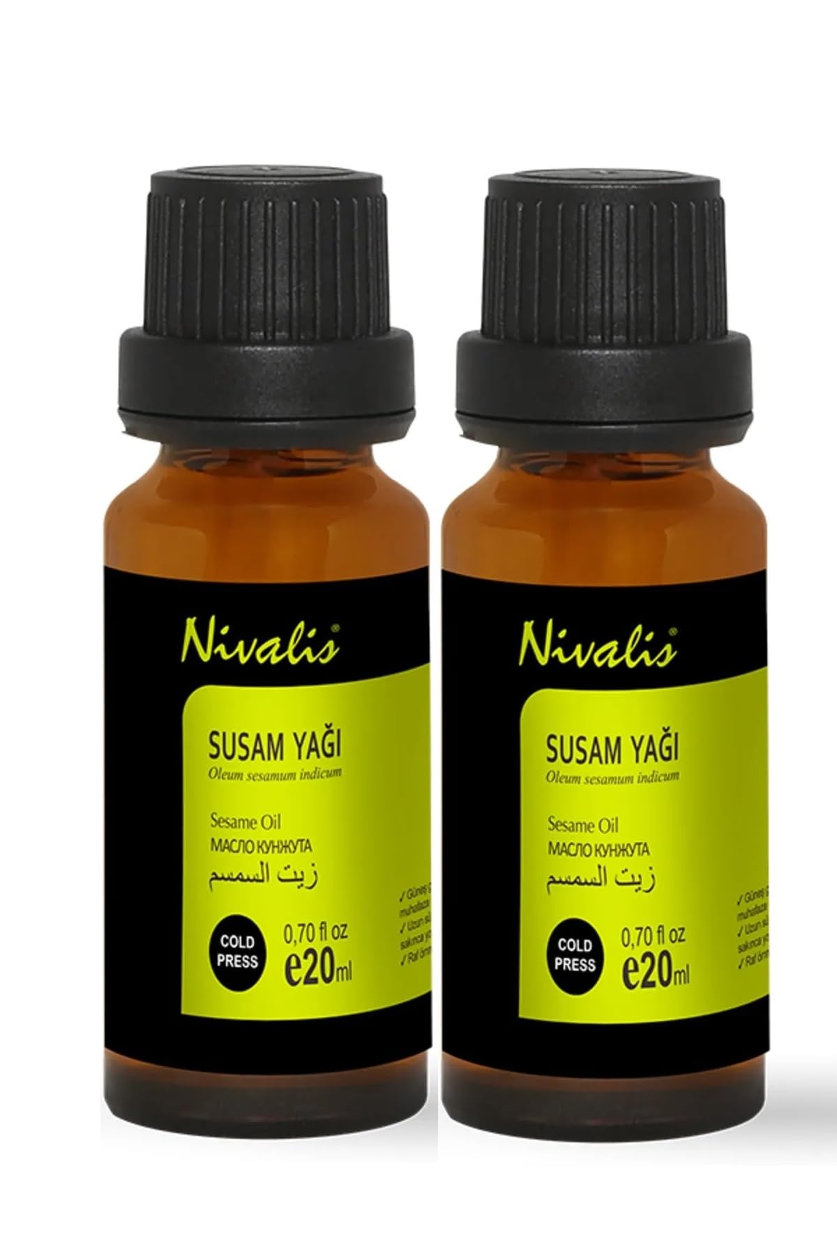 2'li Nivalis Susam Yağı, 2 * 20ml