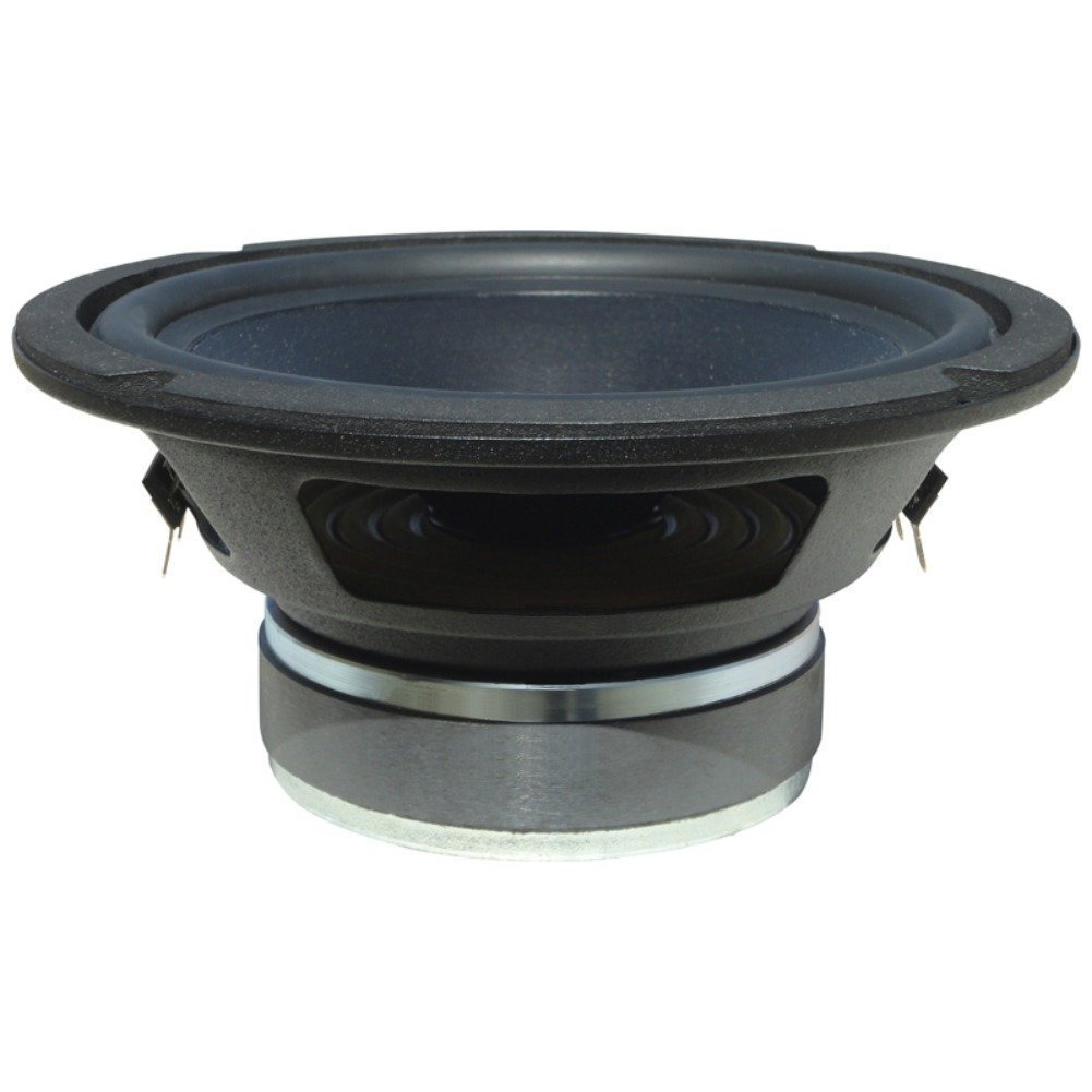 1 CIARE CS160 subwoofer da 40 + 40 watt rms e 120 + 120 watt max da 6,5" 16,50 cm 165 mm dvc doppia bobina 4 + 4 ohm ottimo porte portiere auto, 1 pezzo + 5 adesivi omaggio