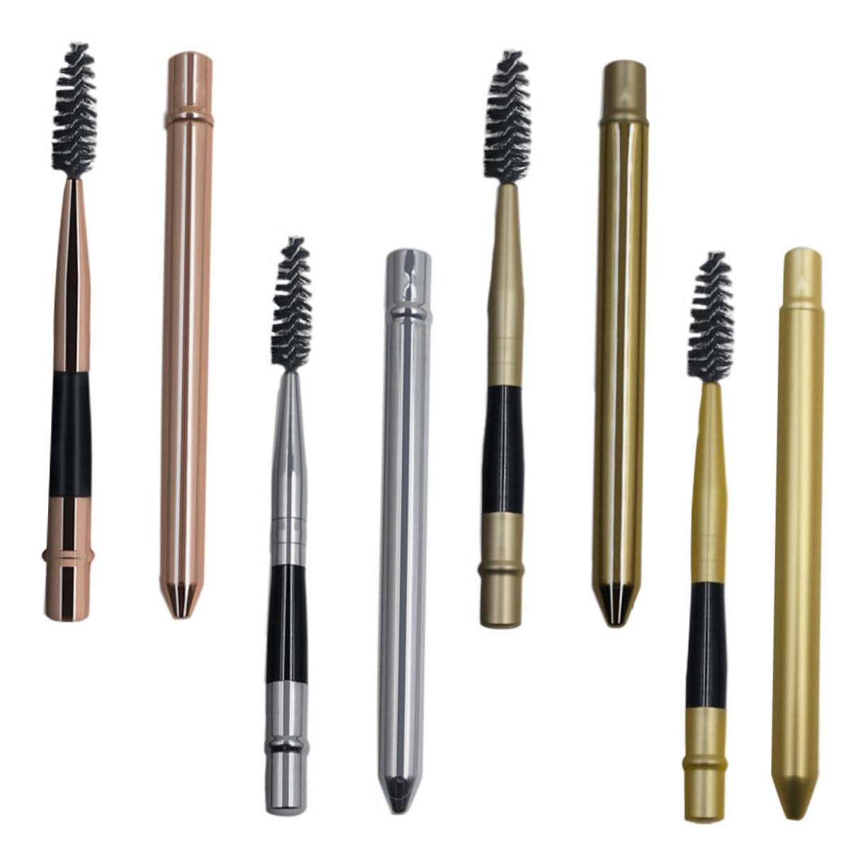 8pcs Eyelash Curling Tool Makeup Applicators Wands for Women Easy to Use and Clean and Portable