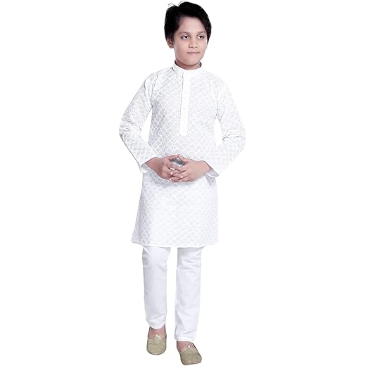 Baba & Baby cotton kurta pajama set for boys