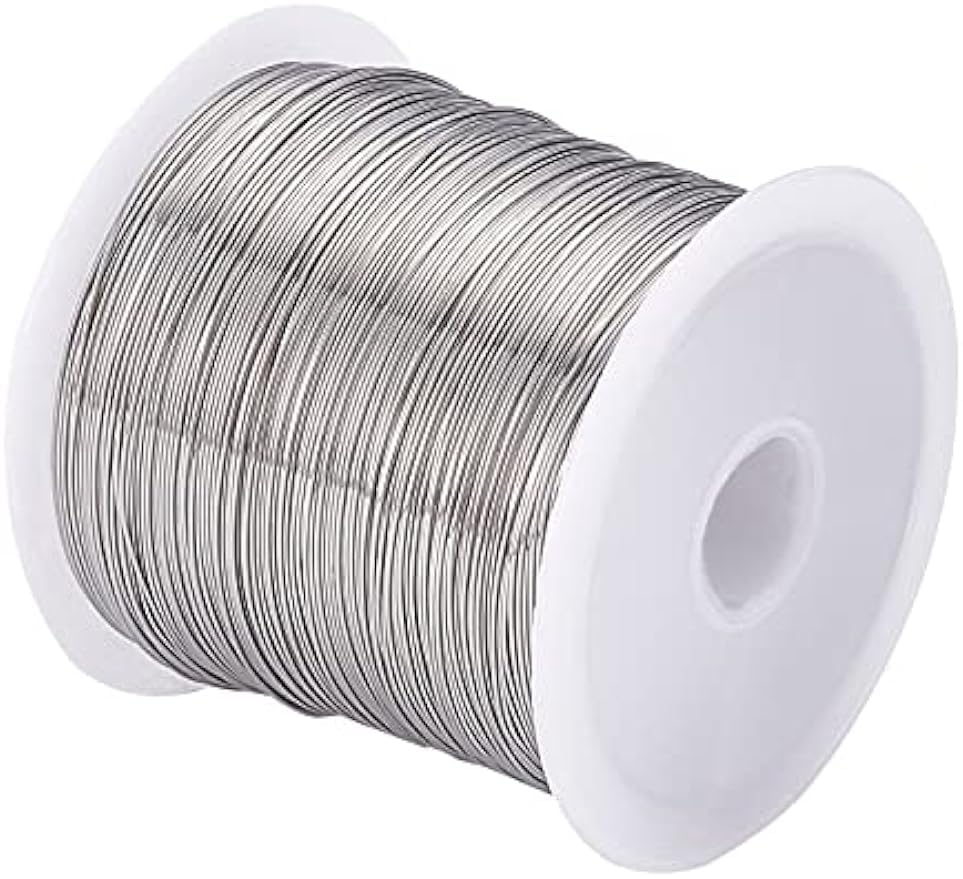 Fil metallique inoxydable anti rouille pour creations durables en exterieur