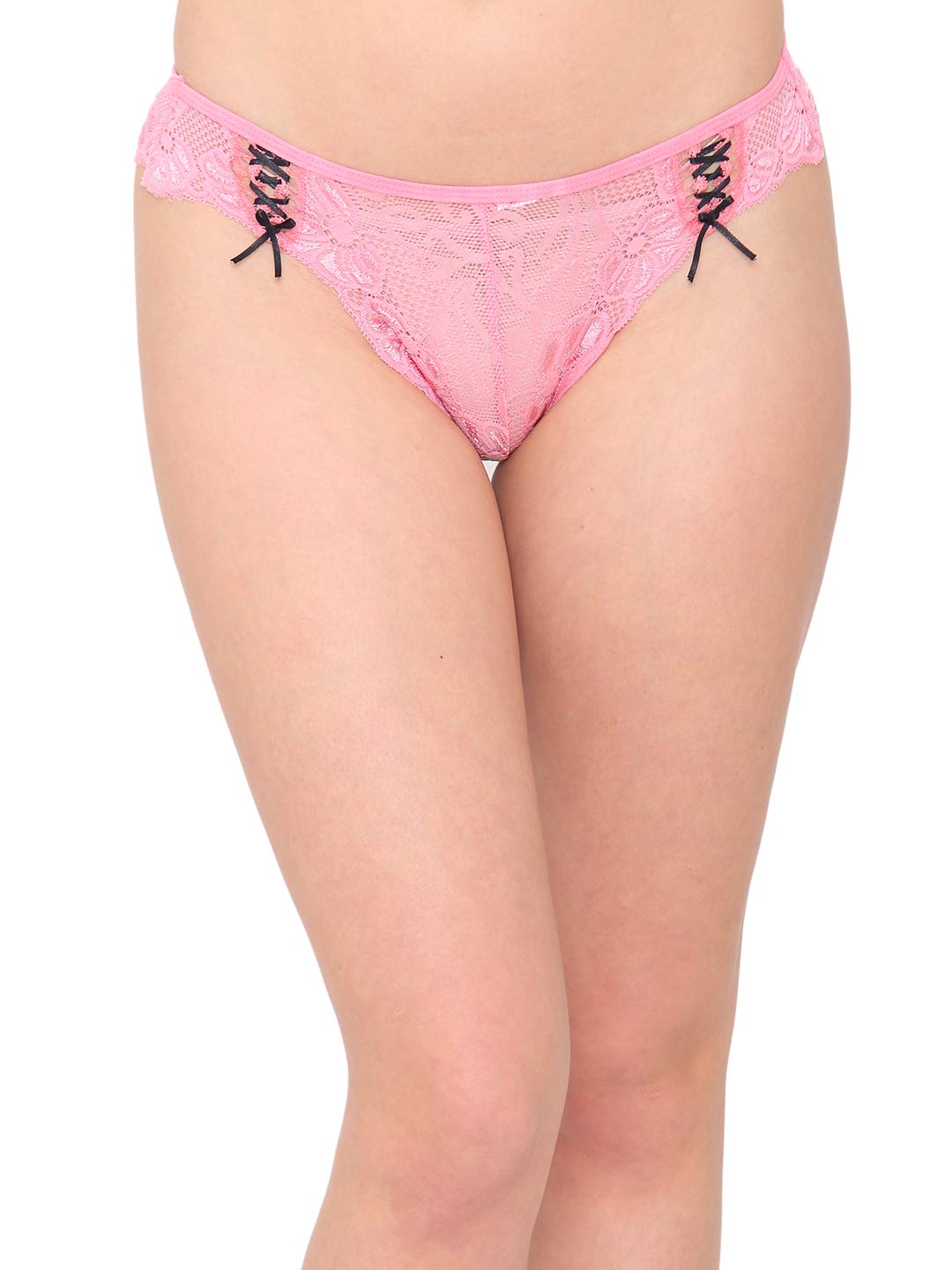 N-GalWomen Floral Lace Bikini Brief Panty
