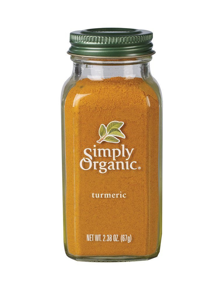 Simply Organic Ground Turmeric Root, Certified Organic | 2.38 oz | Pack of 2 | Curcuma longa L.