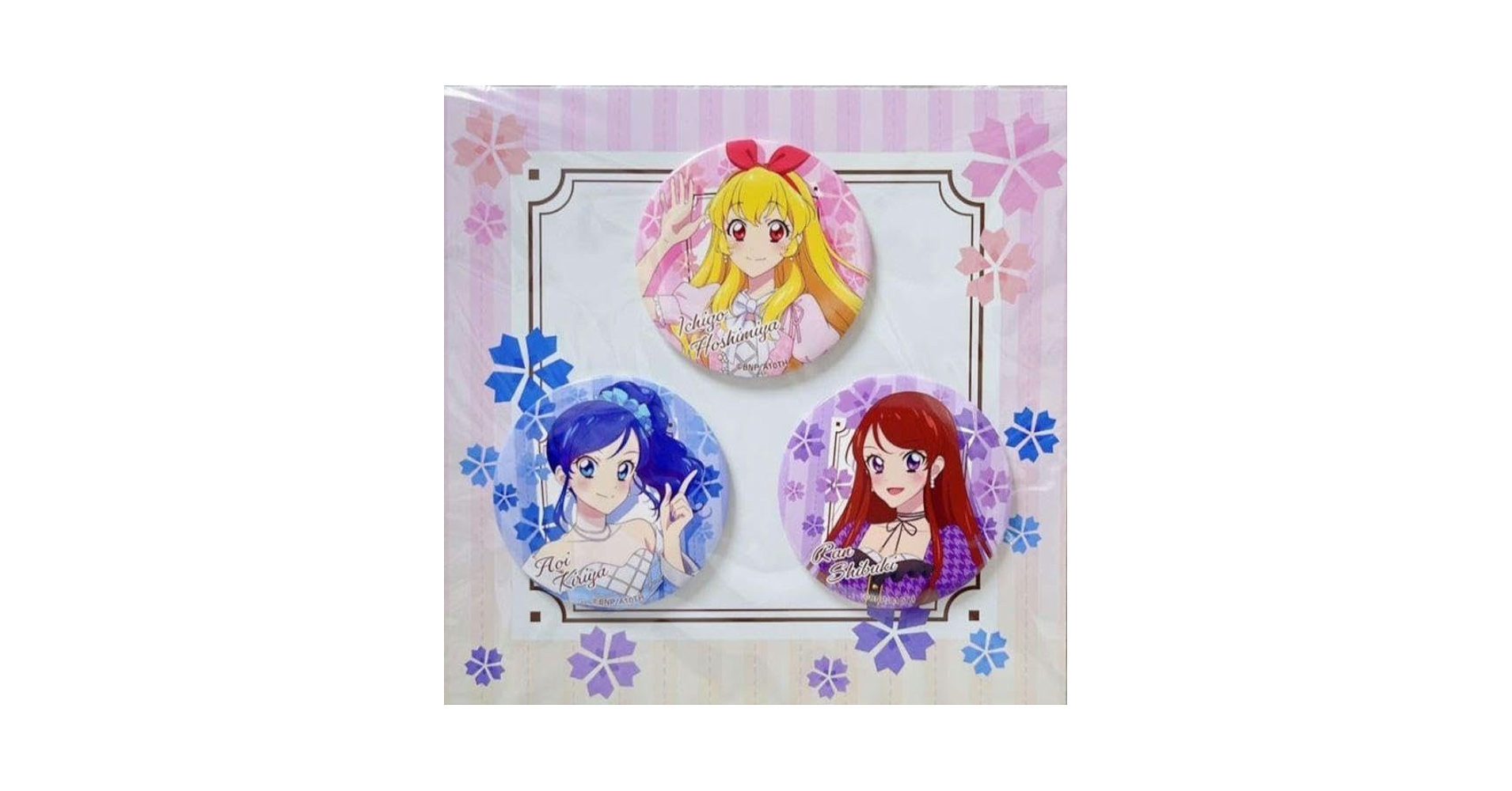 Amazon | アイカツ 10th STORY 缶バッジ ソレイユ | バッジ