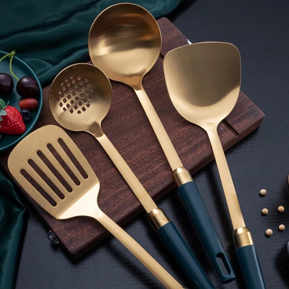 Portatile in Acciaio Inox/siviera/cucchiaino/spatola/spatola/Antiaderente Cucina Utensili da Cucina Utensili utensilios de cocina