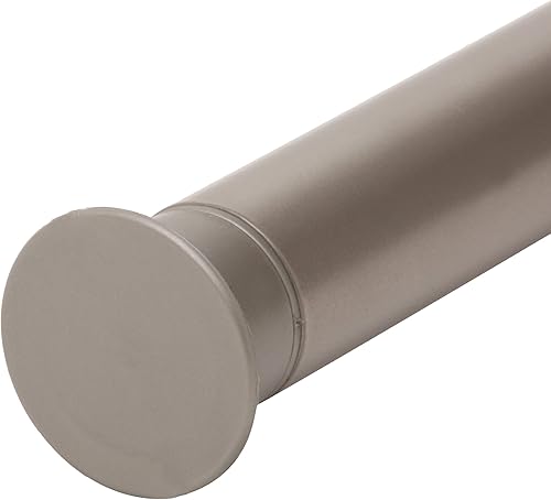 Miniatura 2 de Closet Culture by Knape & Vogt - Kit de poste de acero champán y níquel de 1.375 pulgadas de profundidad x 24.875 pulgadas de ancho x 1.375 pulgadas