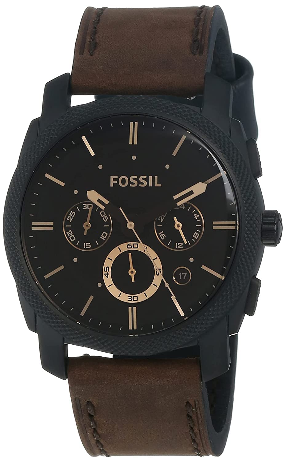 FossilMachine Chronograph Brown Dial Mens Watch FS4656I (B0BFRQK5H3) Amazon Price History, Amazon Price Tracker