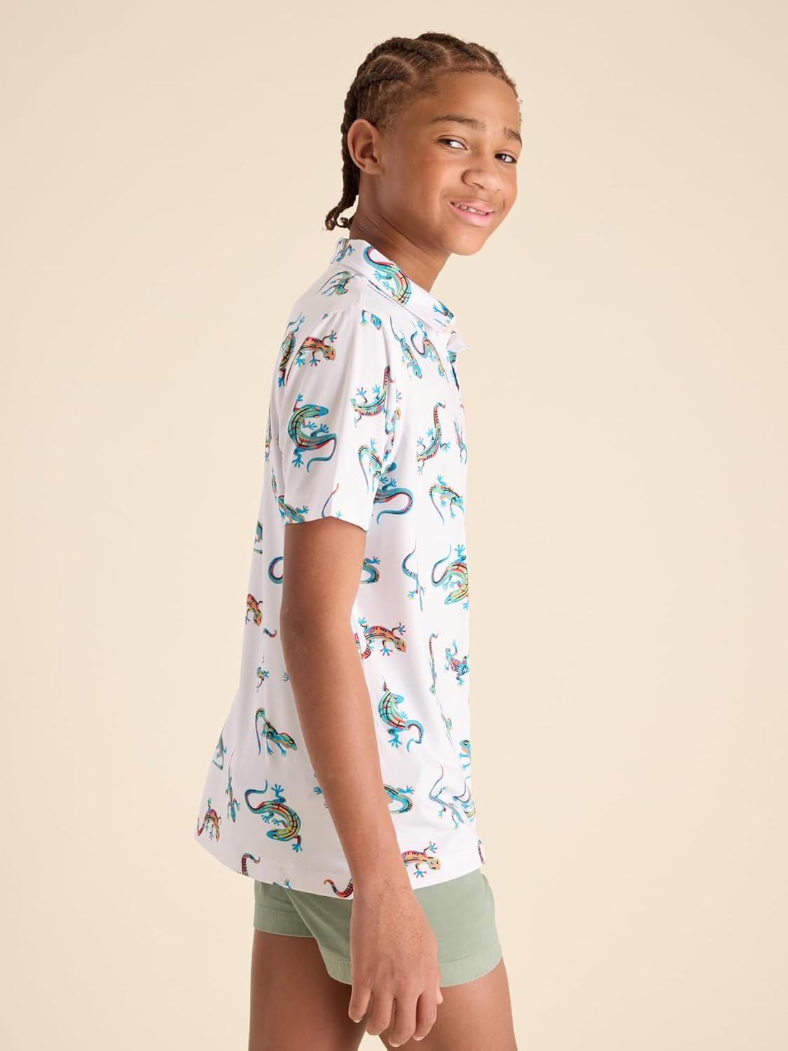 Chubbies Performance Boys Polo Shirt - UPF 50+ Moisture Wicking Fabric, Short Sleeve Collared Polo Shirts for Boys