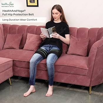 Amazon.com: HealthAndYoga™ Extra Padded Hip Protection Belt