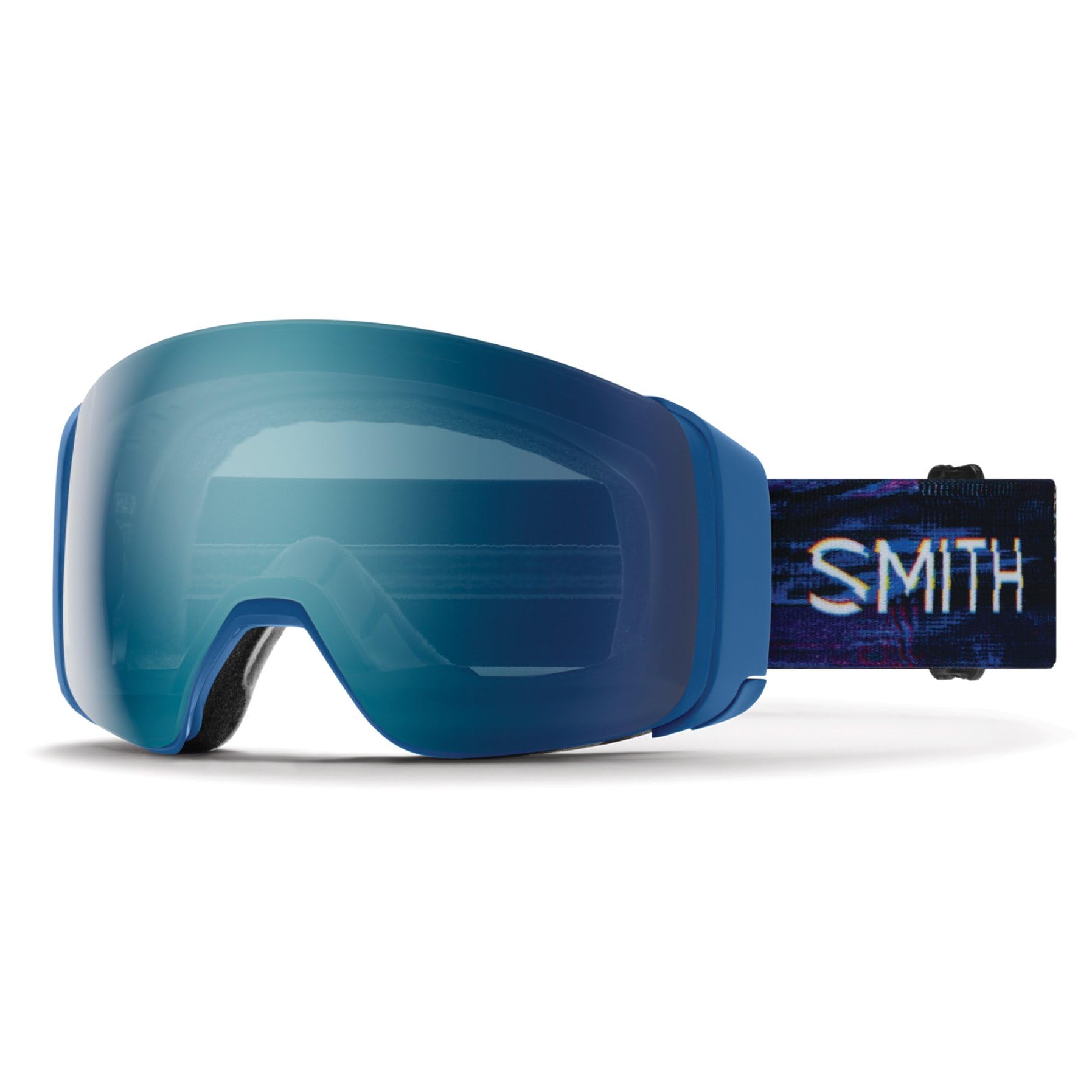 スキー・スノーボードアクセサリー SMITH 4D MAG ChromaPop Smith Optics 4D MAG Ski Snowboard Goggles True Blue Glitch