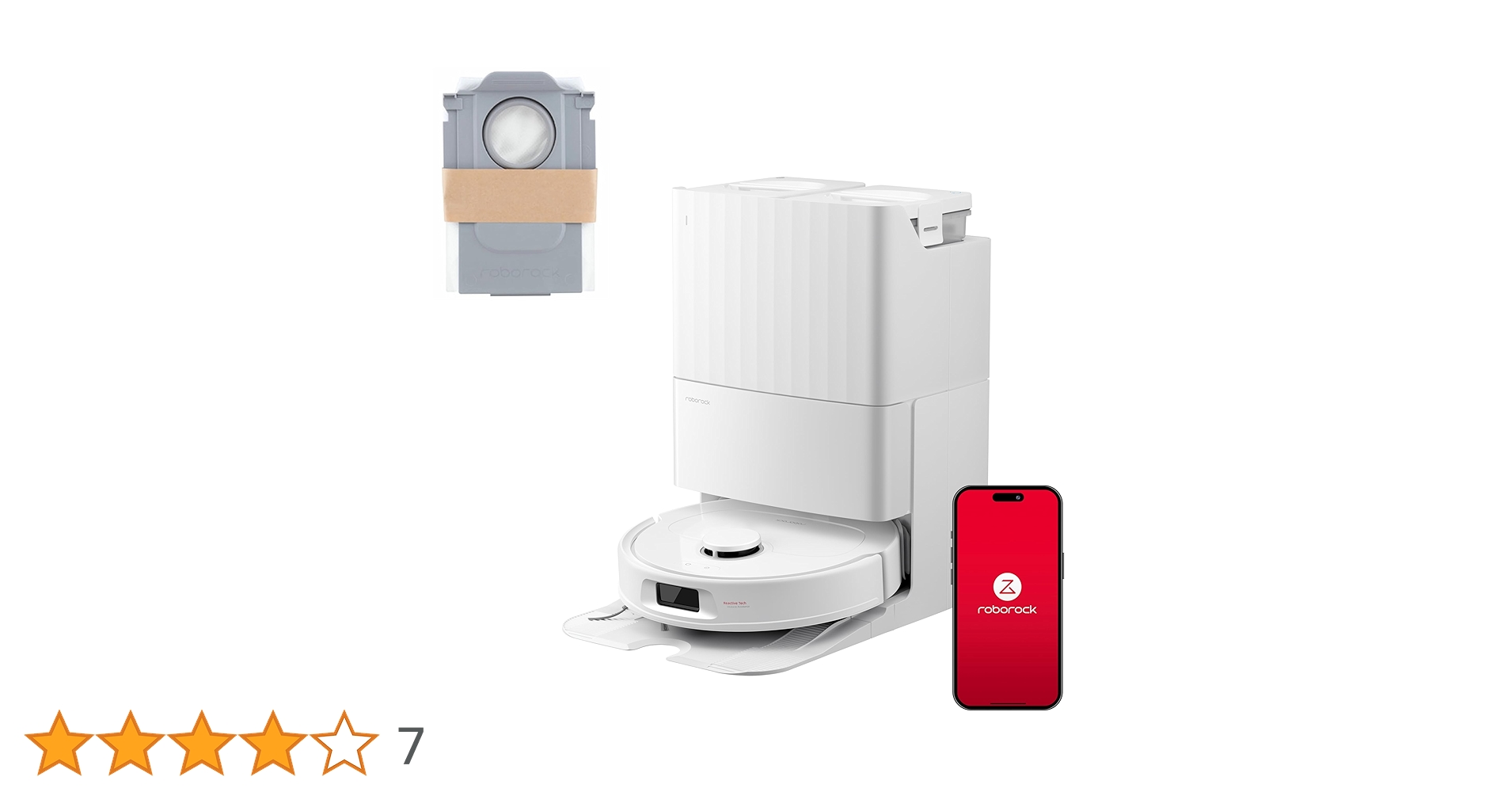 Amazon | 【2025年6月発売】roborock Qrevo L 交換用紙パック4個セット