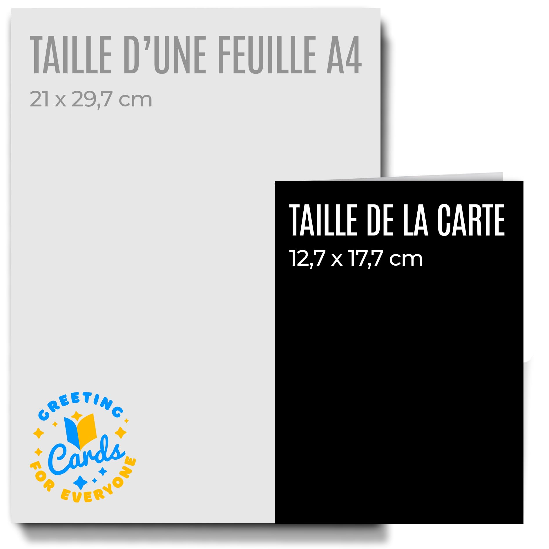 Carte de Retraite Original pour Femme Homme - Carte de Bonne Retraite