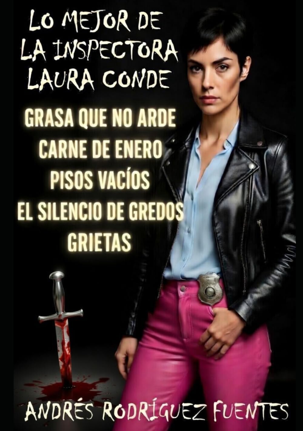 LO MEJOR DE LA INSPECTORA LAURA CONDE: GRASA QUE NO ARDE - CARNE DE ENERO - PISOS VACIOS - EL SILENCIO DE GREDOS - GRIETAS (INSPECTORA LAURA CONDE - Novela negra)