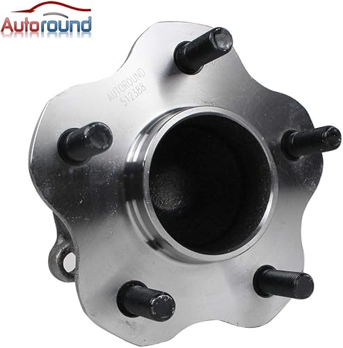 Miniatura 5 de Autoround 512388 Cojinete de rueda trasera y conjunto de cubo para Nissan Altima 07-18, Maxima 09-19, Pathfinder 13-20, Murano 15-23, Infiniti QX60