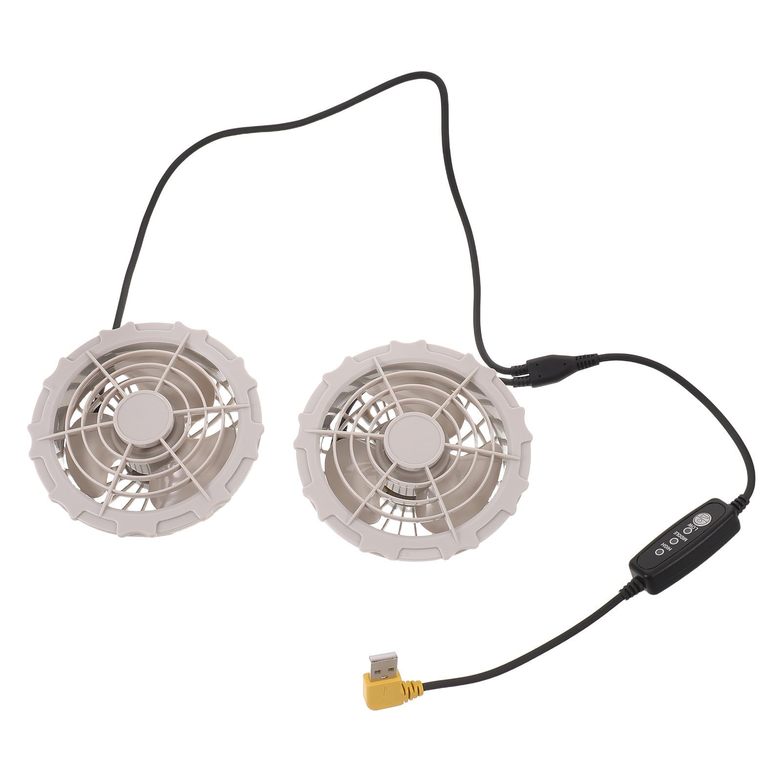 Chaleco refrigerante portátil USB con ventilador de bajo ruido para decoración exterior