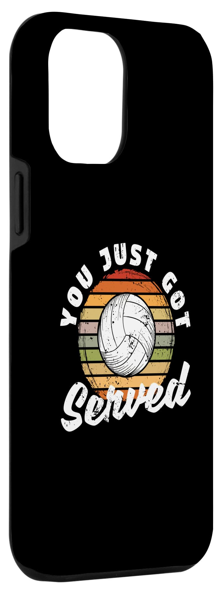 iPhone 12 Pro Max Volleyball Funny Beach Volleyball Player You Just Got Served Case - Image 3