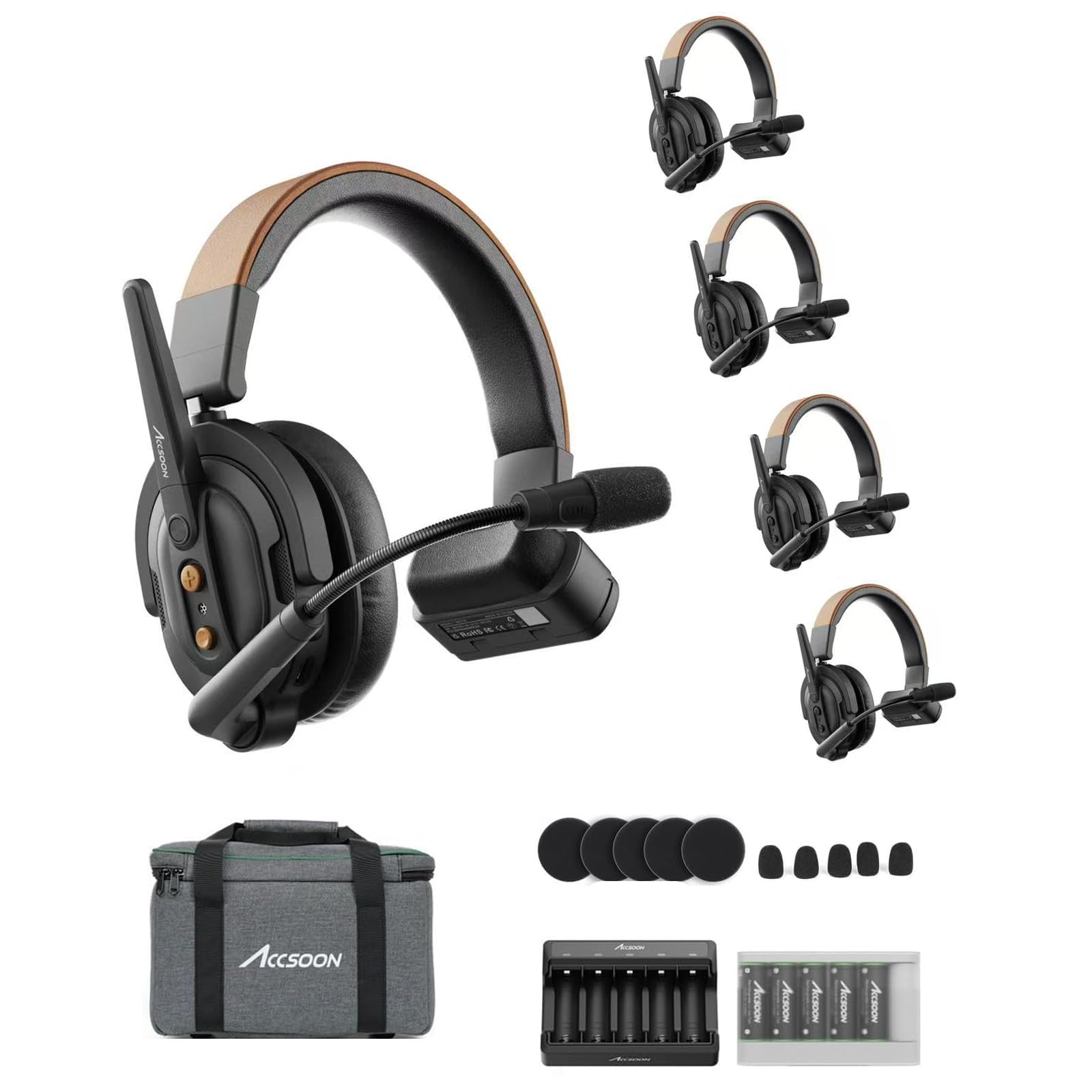 Amazon.com: Accsoon Como SE Wireless Headset Intercom System 5