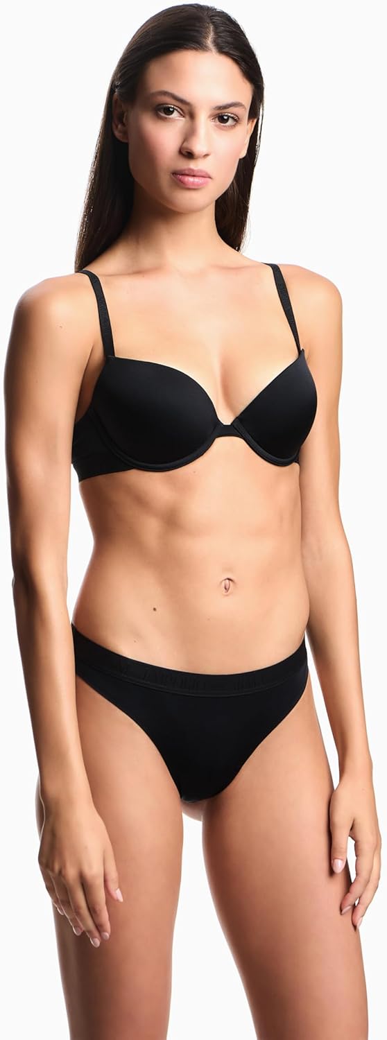 Emporio Armani Women's Iconic Microfiber Push Up Bra