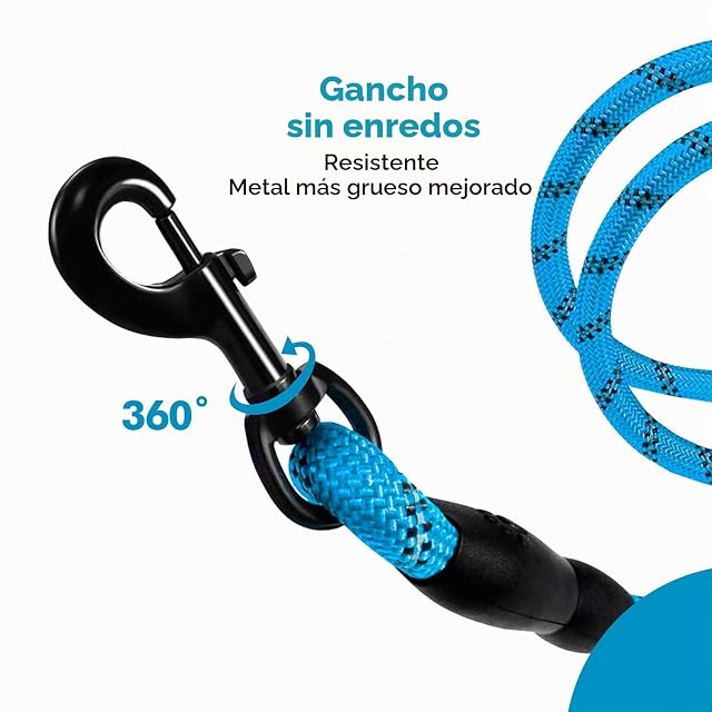 Foto 4 de 6 de Edipets, Correa Perro, Correas para Perros, para Cachorro, Pequeños, Medianos y Grandes, 1,2 m, 1,5 m, 2,2 m