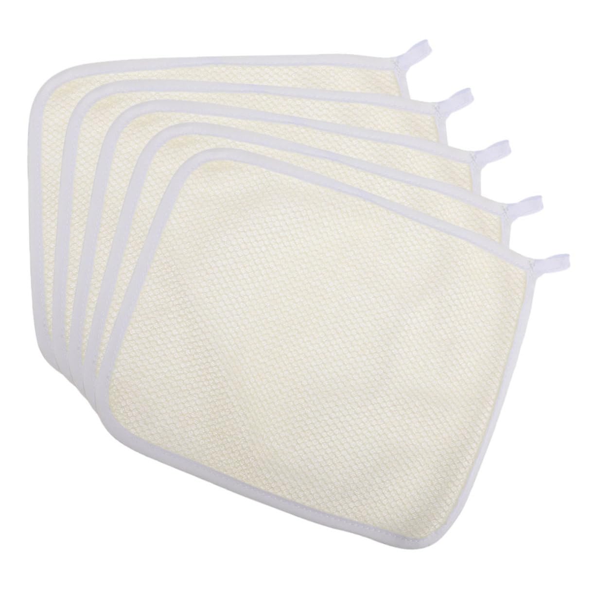 Serviettes de bain exfoliantes pour un massage relaxant et doux