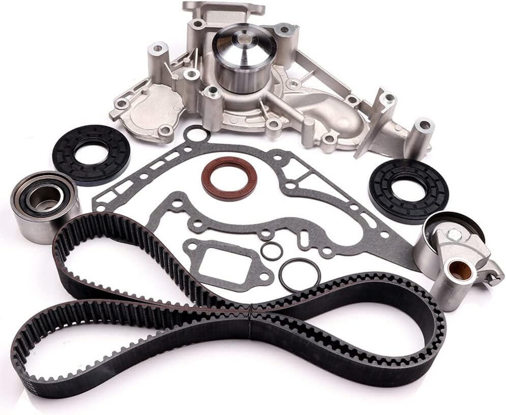 ASAPE TBK298 Timing Belt Kit with Water Pump Fit for 2001-2009 for Toyota Sequoia 2001-2006 for Lexus LS430 1998-2007 for Lexus LX470