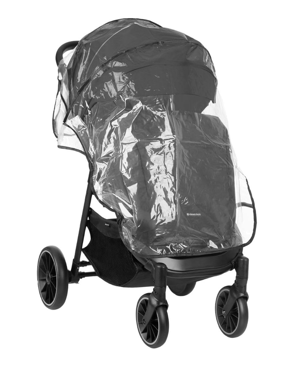 Kikkaboo passeggino Sarah pieghevole, regolabile, portabicchieri, fino a 22 kg, colorazione:nero