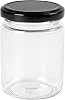Restaurantware 10 Pack Of Glass Jars, 8 Oz Durable Glass Jars With Lids, Small Mason Jar For Food Reusable Hot And Cold Friendly, For Restaurants And Kitchens, Clear Storage Jar