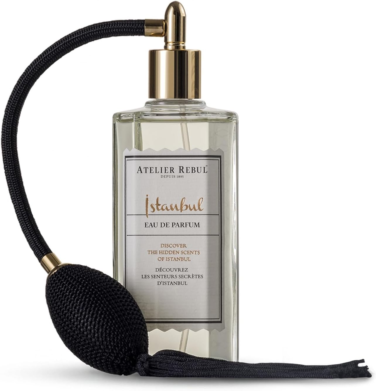 Atelier Rebul Istanbul Eau de Parfum for Women and Men – Unisex Floral Perfume with Woody and Spicy Scent – 125mL Luxury Fragrance in Atomizer Pump Bottle