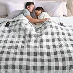 Grey White Plaid - Velvet & Velvet