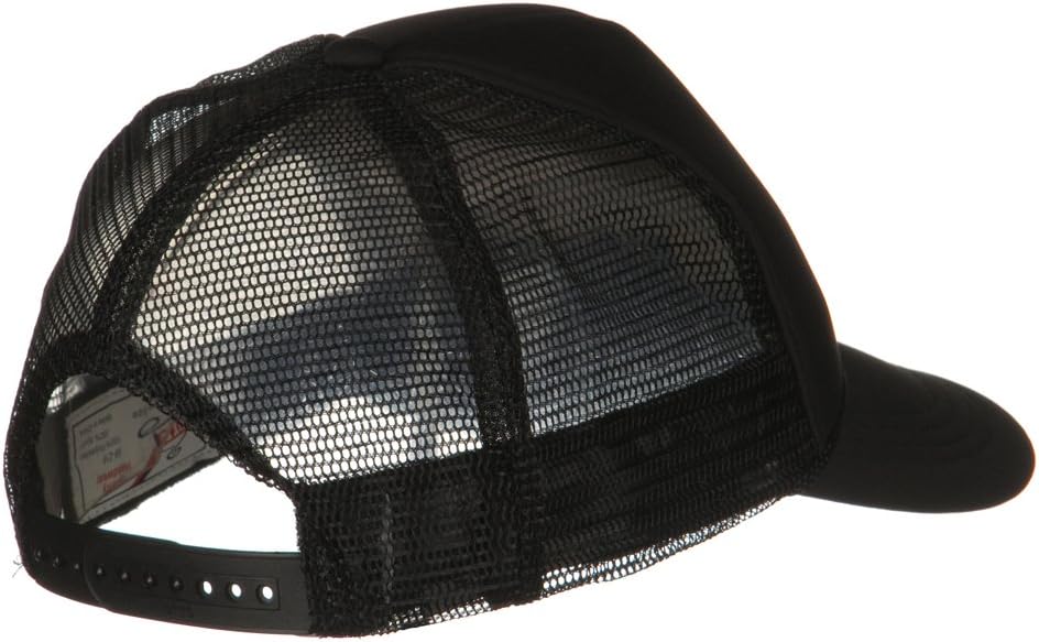 OTTO Youth Polyester Foam Golf Mesh Cap - Black OSFM