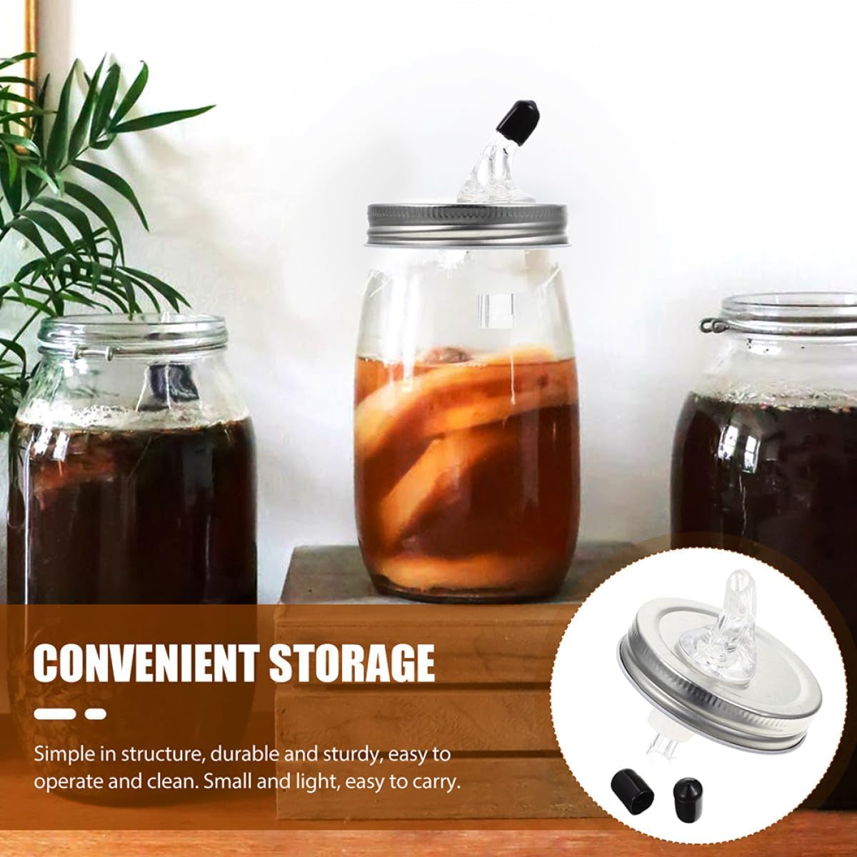 4 Sets Wine Pourer Lids and Mason Jar Pour Spout Lids, Silver 70mm, Stainless Steel Liquor and Oil Bottle Pour Spouts for Kitchen and Bar Use