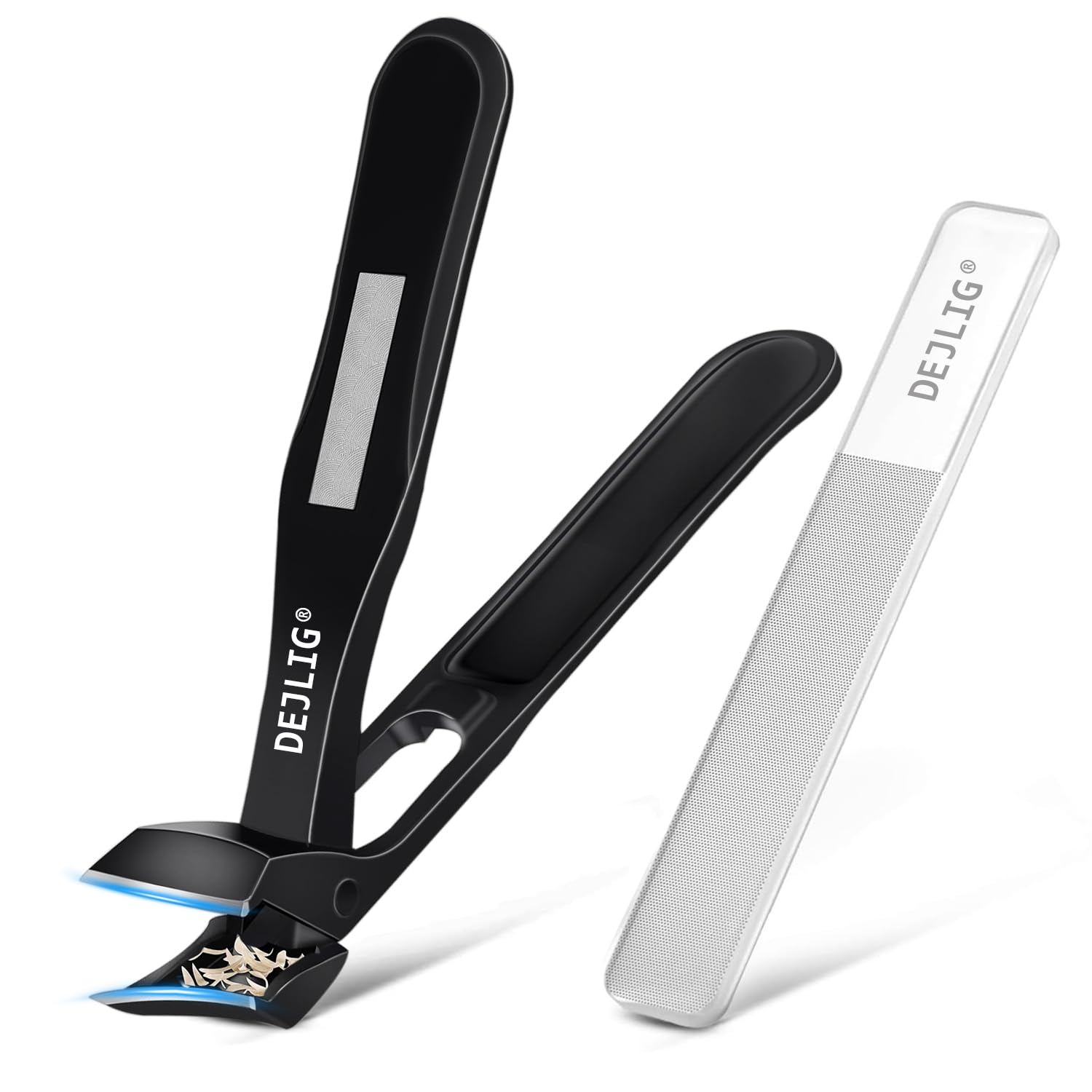 Nail Clippers for Seniors - Ergonomic Long Handle Toenail Clippers for Thick Toenails with Catcher Toe Nail Clippers