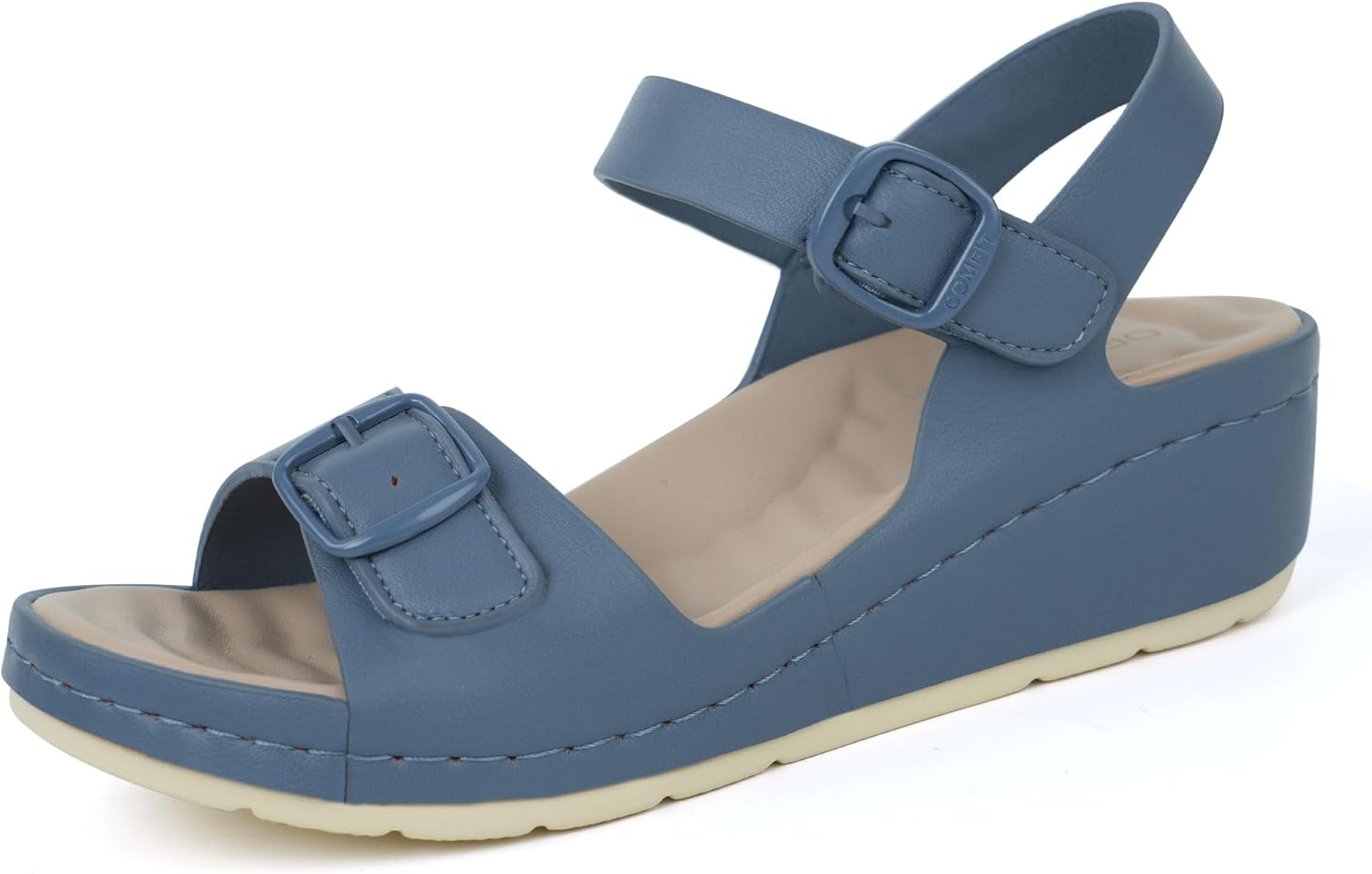 ORTOREX Women Arch Support Wedge Sandals Comfortable Waking Sandals