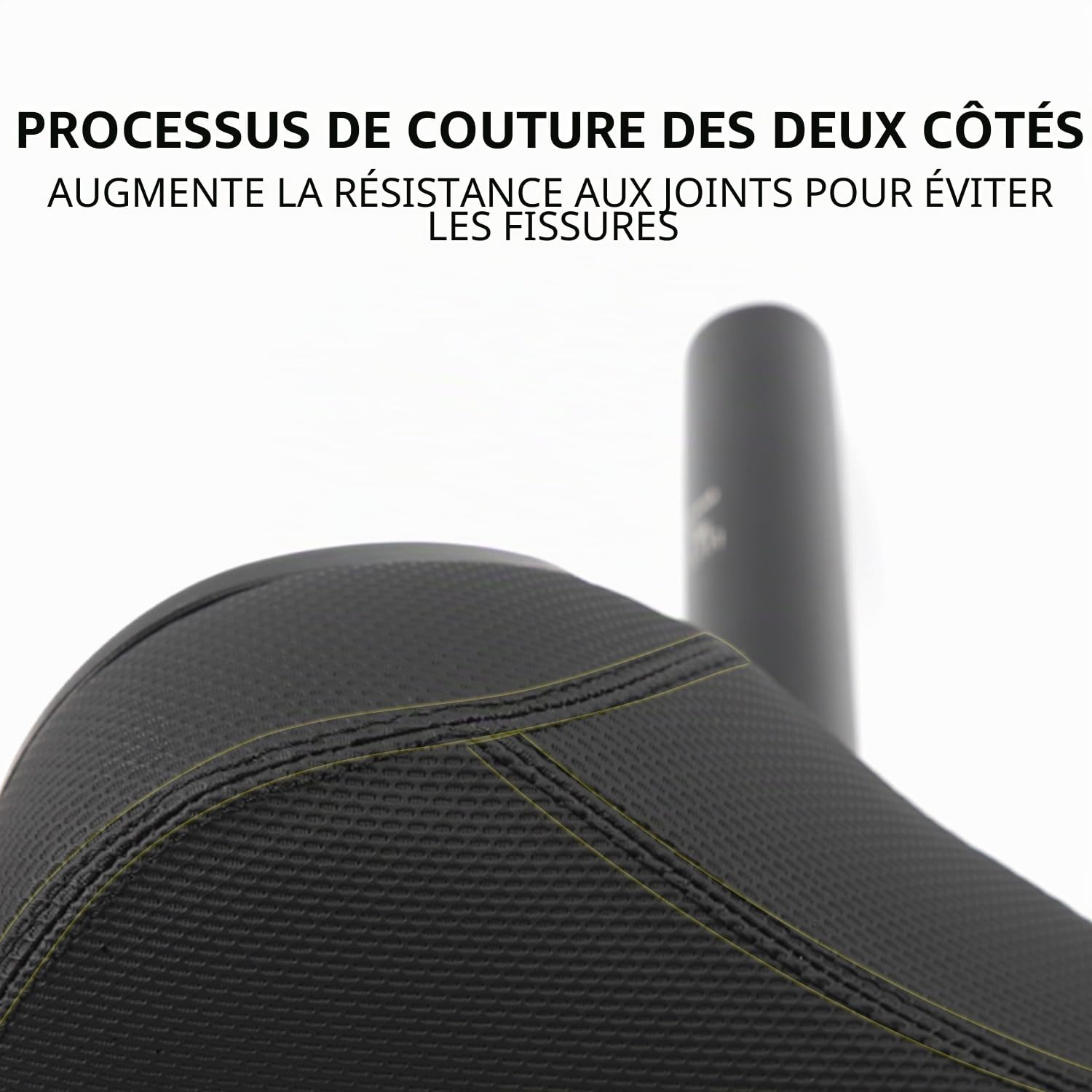Selle et tige de selle de vélo BMX - Légères et durables - 25,4 mm - 27,2 mm - Pièces universelles BMX