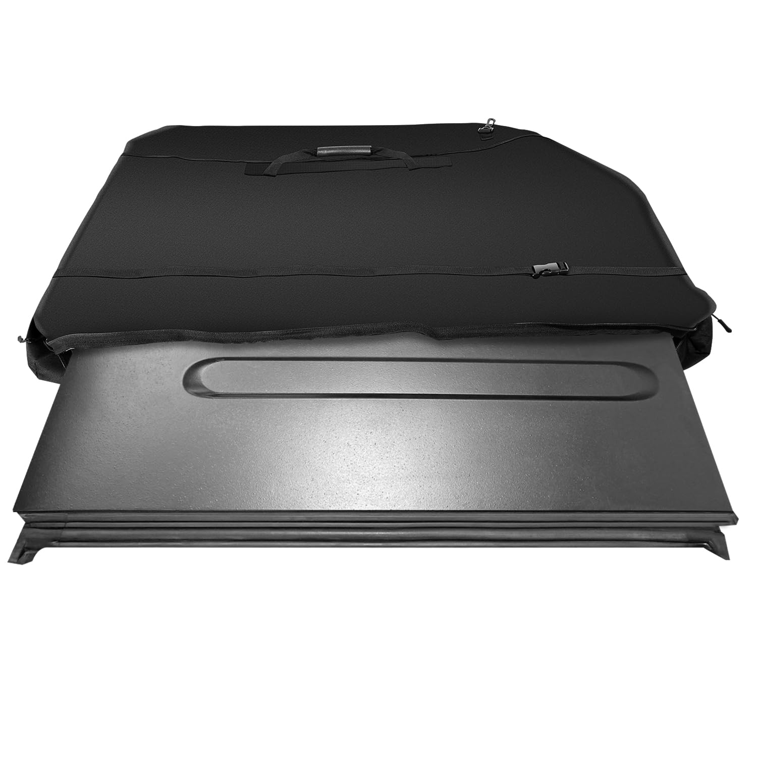 Camoo Freedom Panel twarda torba do przechowywania z uchwytem, kompatybilna z 2007-2022 Jeep Wrangler JK JKU JL JLU Sports Sahara Freedom Rubicon Unlimited Gladiator 2-drzwiowy, 4-drzwiowy i 2020-2022