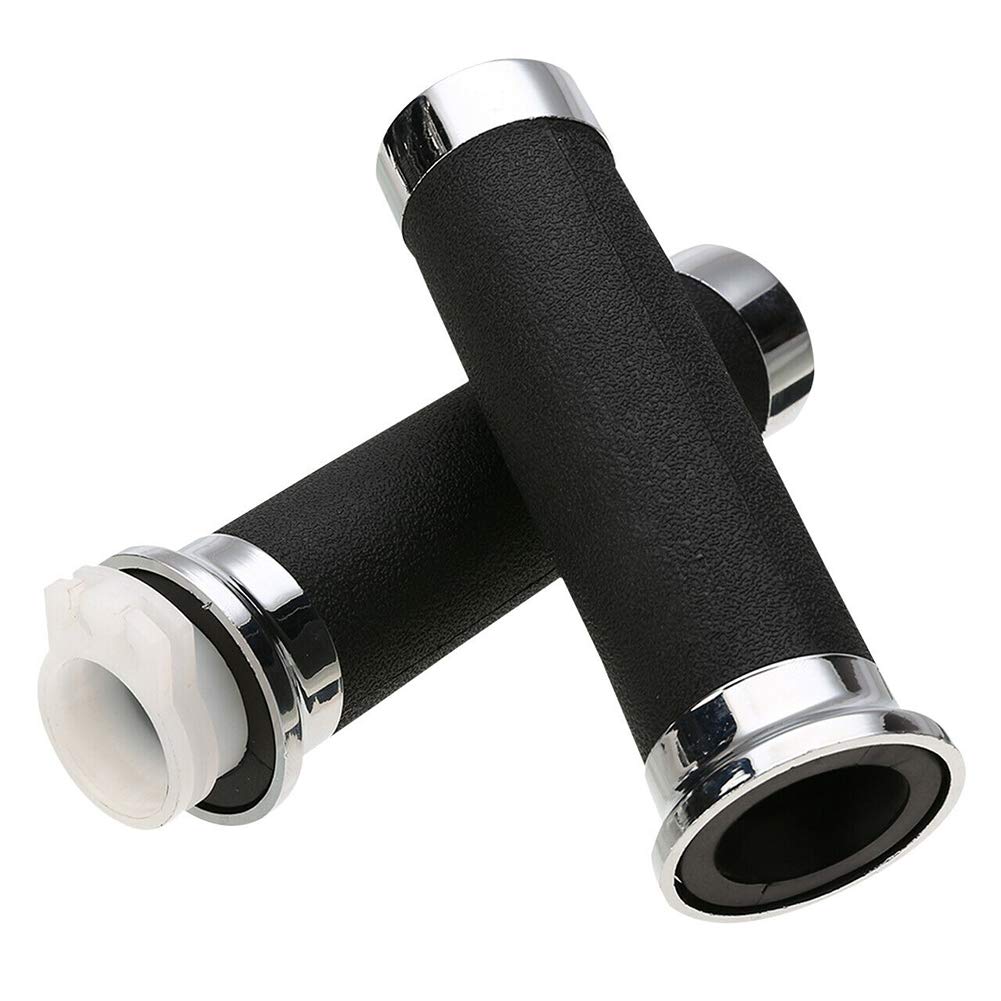 Gomma Morbida e Plastica 1 Paio di Manopole per Manubrio Moto da 25 Mm