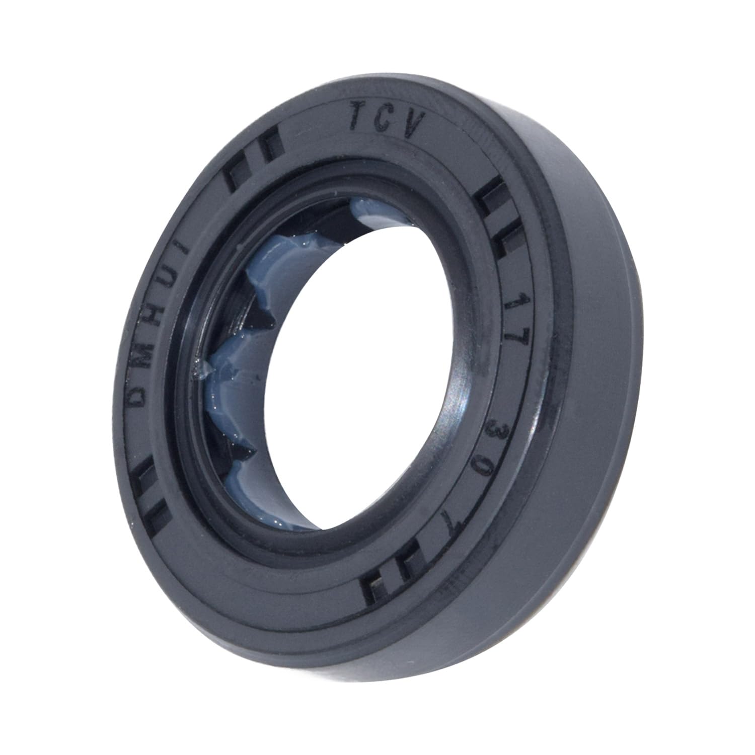 High Pressure Radial Shaft TCV Oil Seal 17x30x7mm, NBR Rubber Hydraulic Pump Motor Rotary Shaft Double Lip Seals