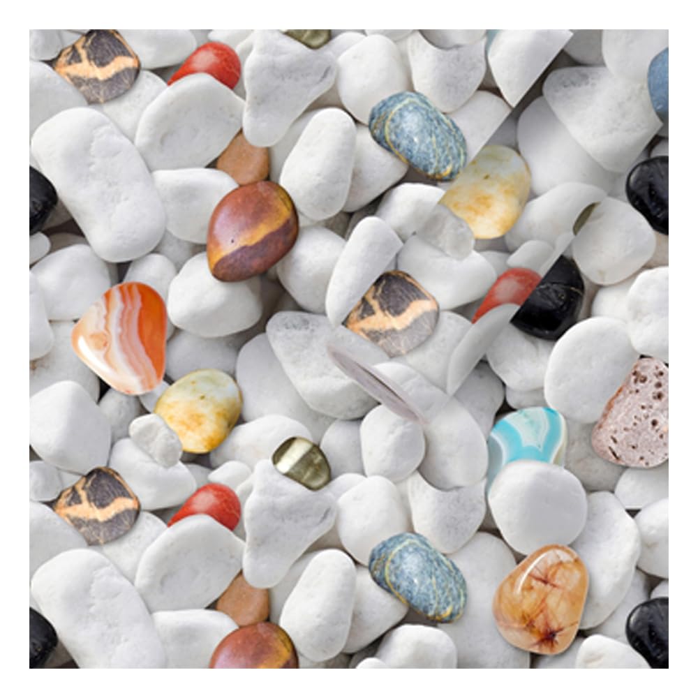 BDM WALLPAPER Wall Stickers Peel and Stick Waterproof DIY Wallpaper Self Adhesive Decals Living Room Hall Bedroom Decoration 240x40cm Colourful Pebbles (B0C9WWZYP6) Amazon Price History, Amazon Price Tracker