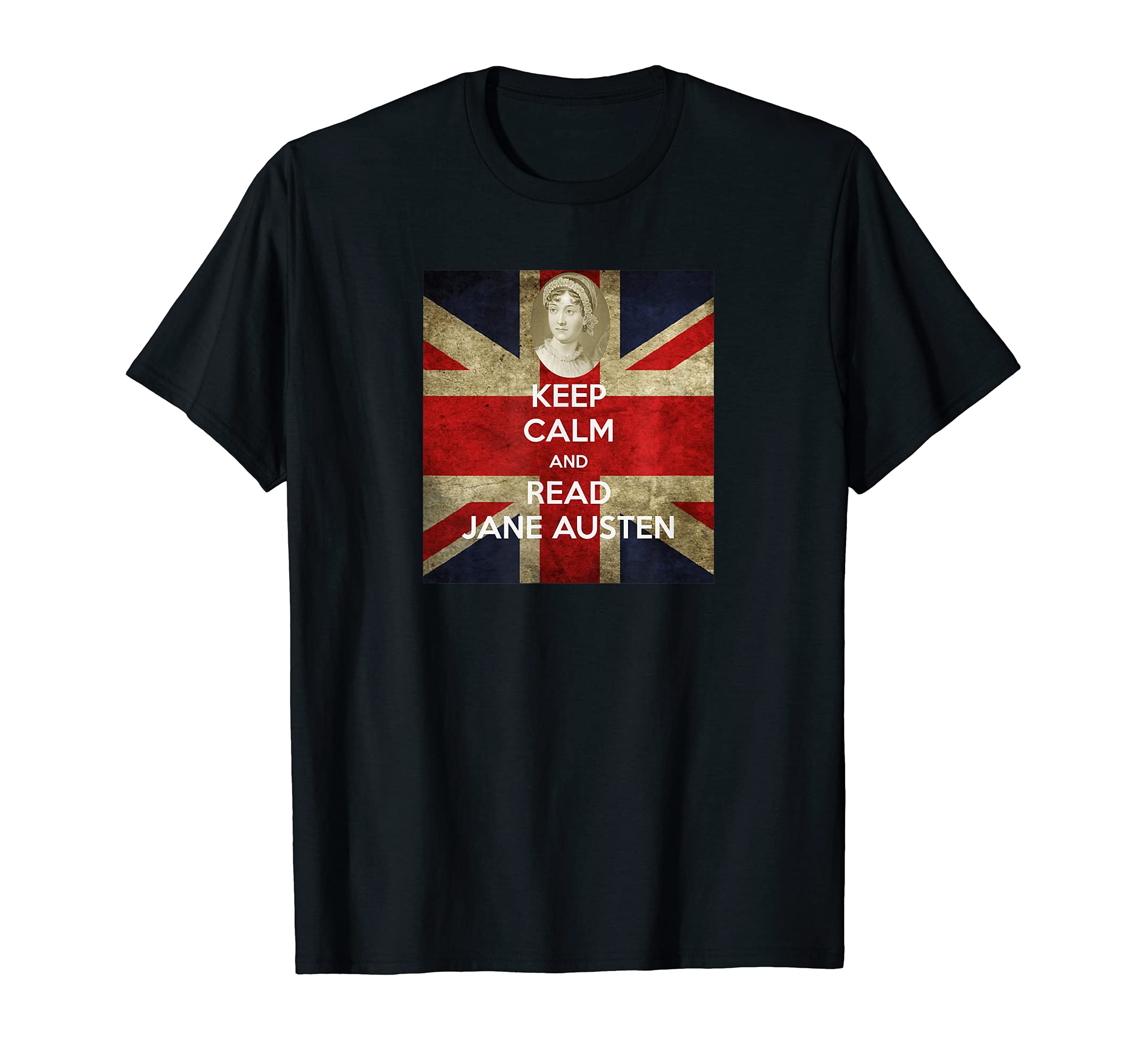 Keep Calm and Read Jane Austen Gift T Shirt T-Shirt