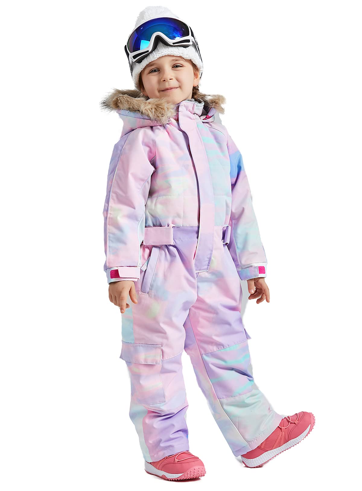 Bluemagic Kid's Baby One Piece Snowsuits Overalls Ski Suits Jackets Coats Jumpsuits Winter Outdoor Waterproof Snowboarding