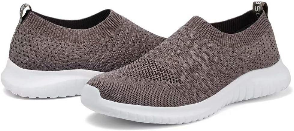 konhill Women's Slip On Sneakers Non Slip Walking Shoes Breathable Mesh Work Casual Lightweight Tennis Workout Shoes - Image 7