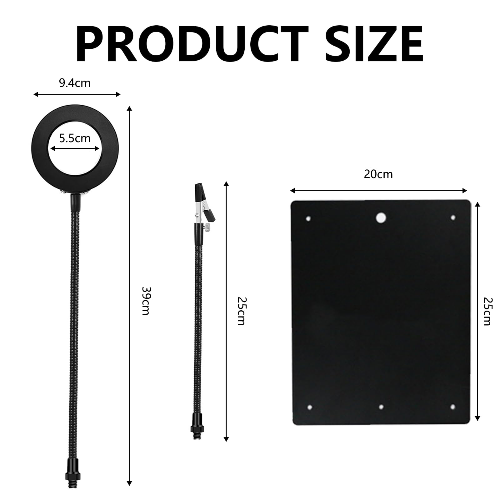 Estacion de Soldadura Magnético, Ayuda para Soldar con 4 Brazos Flexibles y Lupa LED de 6 Aumentos Manos Auxiliares Soporte para Placas de Circuito Impreso para Reparación de PCB Soldadura