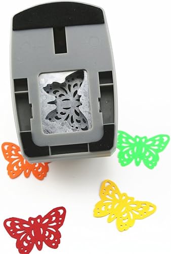 CADY Perforadora de papel para manualidades, para la vida creativa, manualidades, perforadora de 2 pulgadas, perforadora de papel de bricolaje para