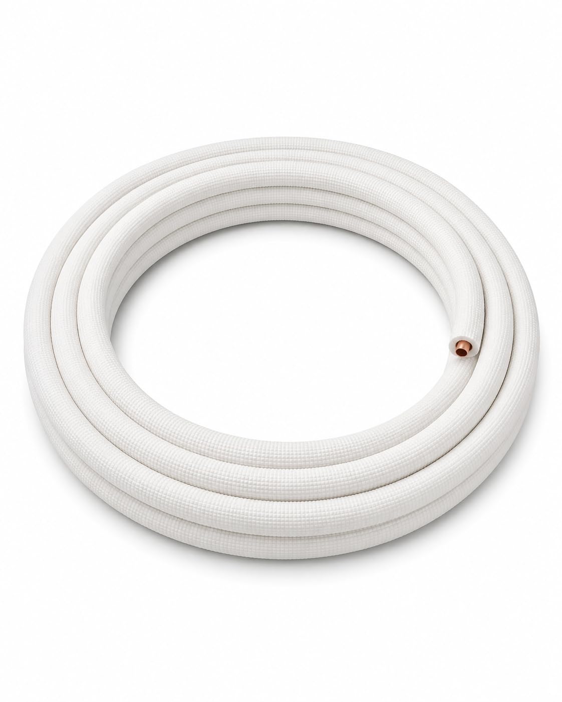 Kältemittelleitung 1/4" + 3/8" 25 m Kupferrohr Kupferleitung | 6 mm Isolierung | Klimaanlage Rohr für Kältemittel R32 | Kühlrohr Frigoline Plus | 2 Rollen
