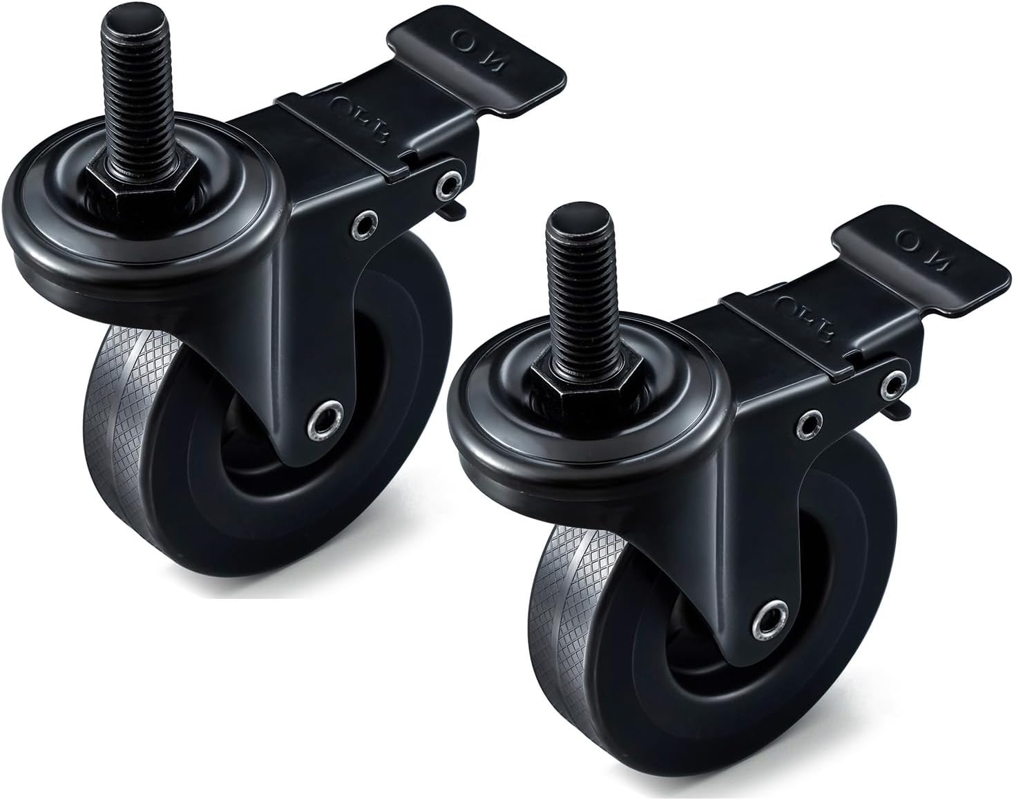 G515-0082-W1 Grill Caster Wheels Replacement Parts for Charbroil Caster Socket Locking Caster Wheels 3 Inch G408-0036-W1 463243518 463342119 463245917 463240115 463230515 463349917 463335517 4 Pack