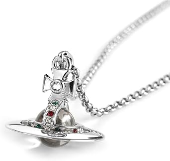 Vivienne Westwood Necklace 63020097 02P019 CN Pendant Neckline Silver Silver