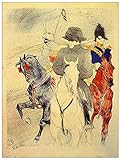 Taille: 90x120 Cm ArtPlaza Toulouse-Lautrec-Napoleon Panneaux Decoratifs, Bois MDF, Multicolore, 90x120 Cm