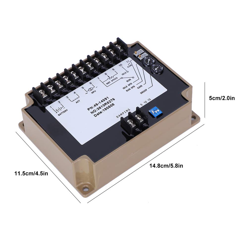 Controlador de placa de control de velocidad mecánica 4914091 Gobernador electrónico para motor diésel