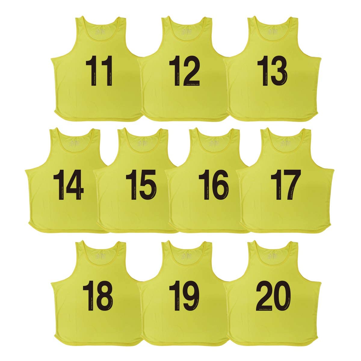 新品未使用 蛍光イエロー ビブス 10枚セット一般 楽天市場】10枚セット ビブス（カラーイエロー）（スポーツ